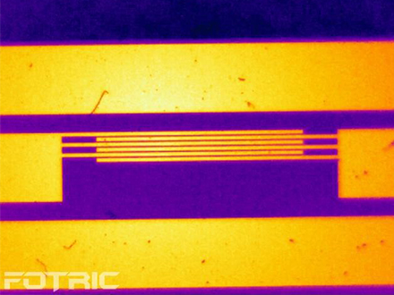 紅外熱像儀應用于TCO薄膜通電測試